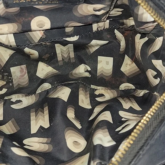 Marc Jacobs Black Leather Crossbody Bag - Picture 10 of 13